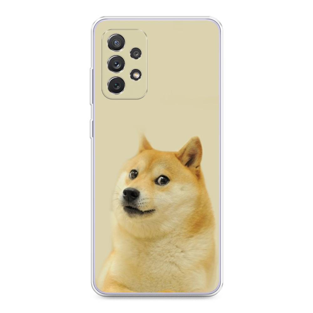 

Чехол Awog на Samsung Galaxy A73 / Самсунг A73 "Собака подозревака", Коричневый;желтый;бежевый, 2104650-9