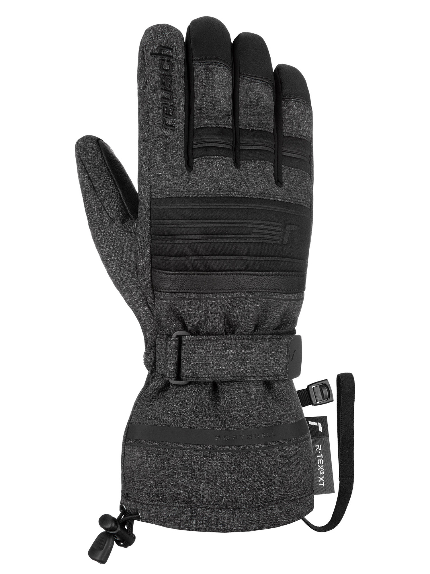 

Перчатки Reusch Conan R-Tex Xt Black Melange/Black (Дюйм:8,5) 2024-25, Серый;черный, Conan R-Tex Xt