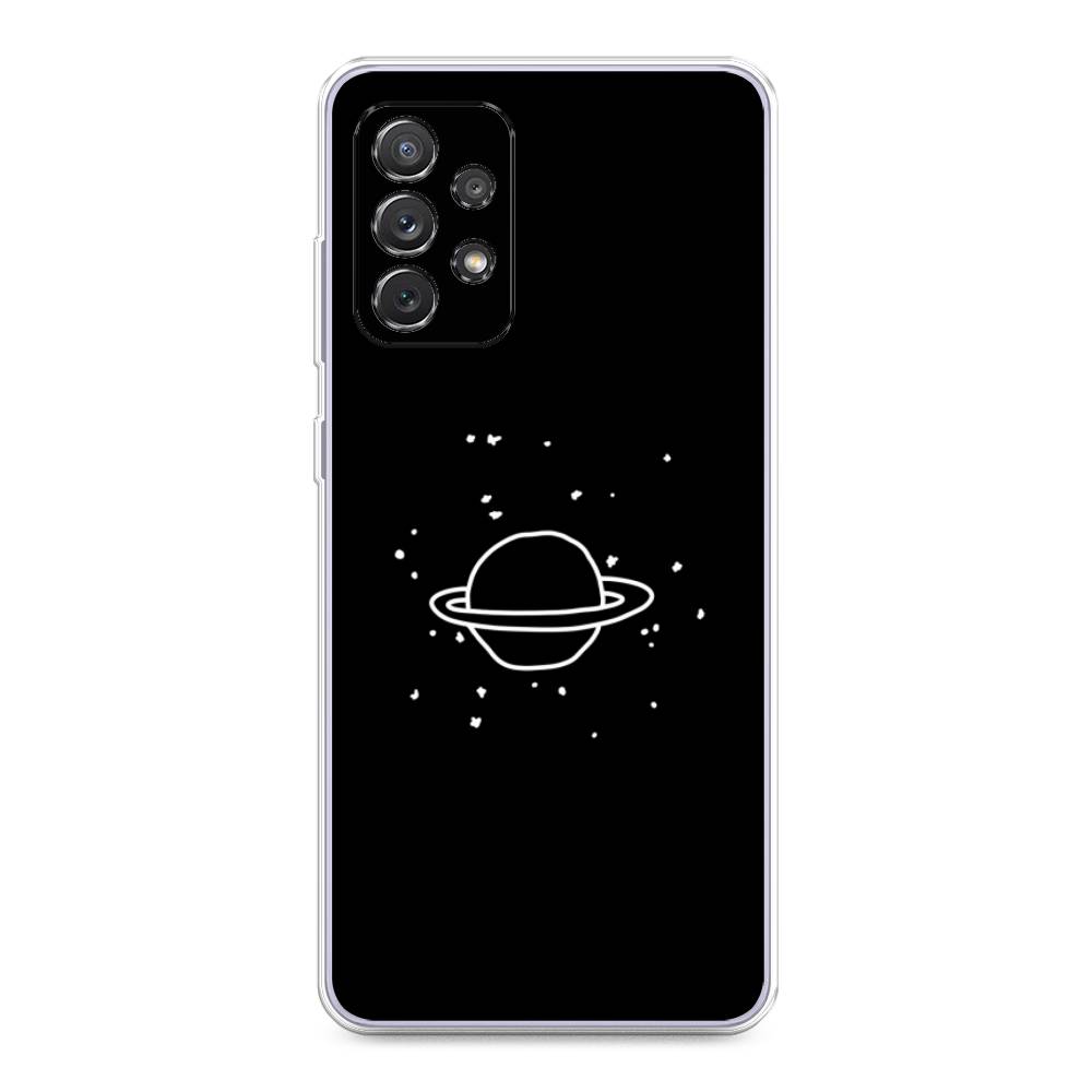 

Чехол Awog на Samsung Galaxy A73 / Самсунг A73 "Дудл Юпитера", Белый;черный, 2104650-4