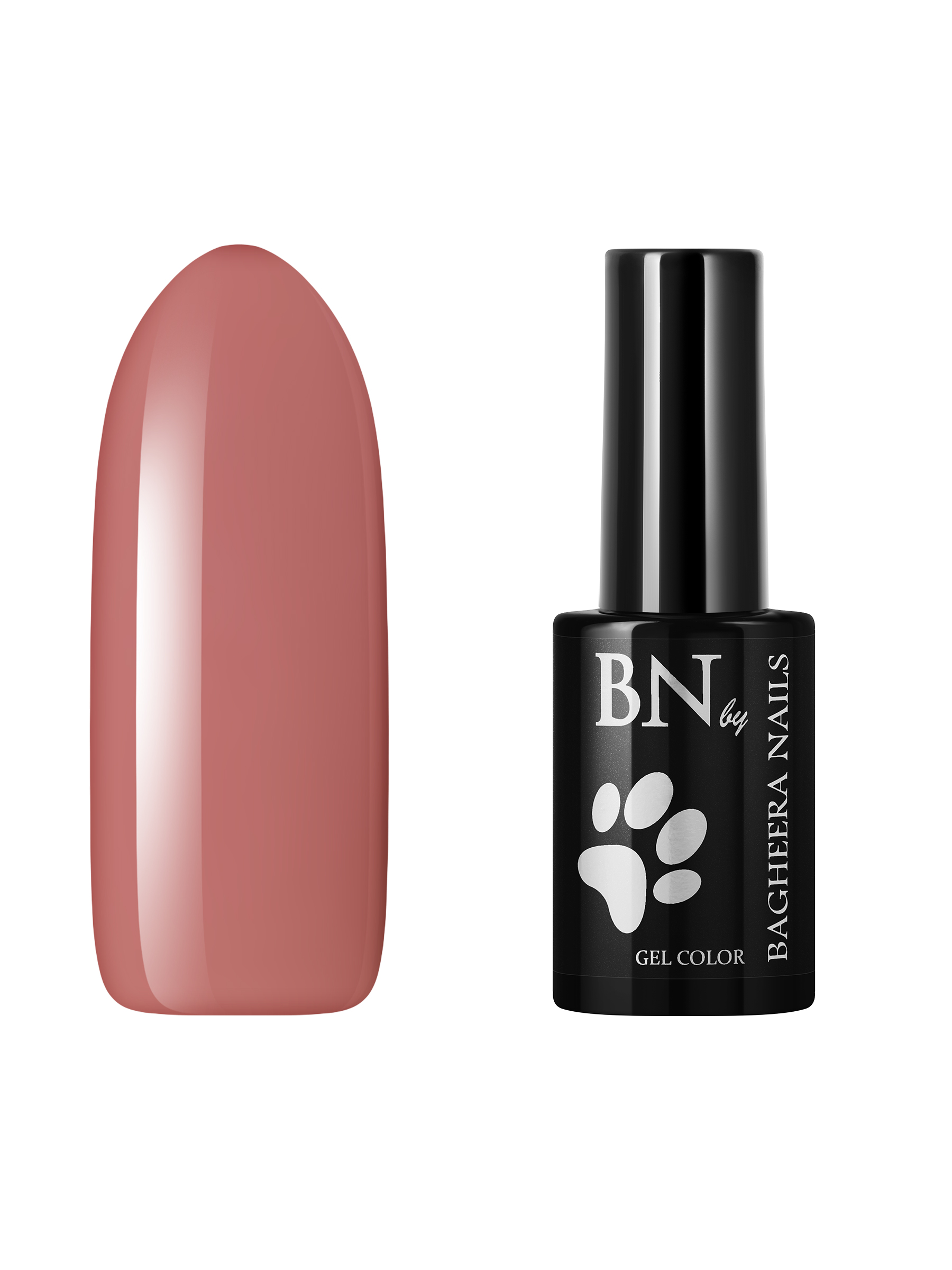

Гель-лак для ногтей Bagheera Nails Lipstick Camouflage li-006 профессиональный, 10 мл