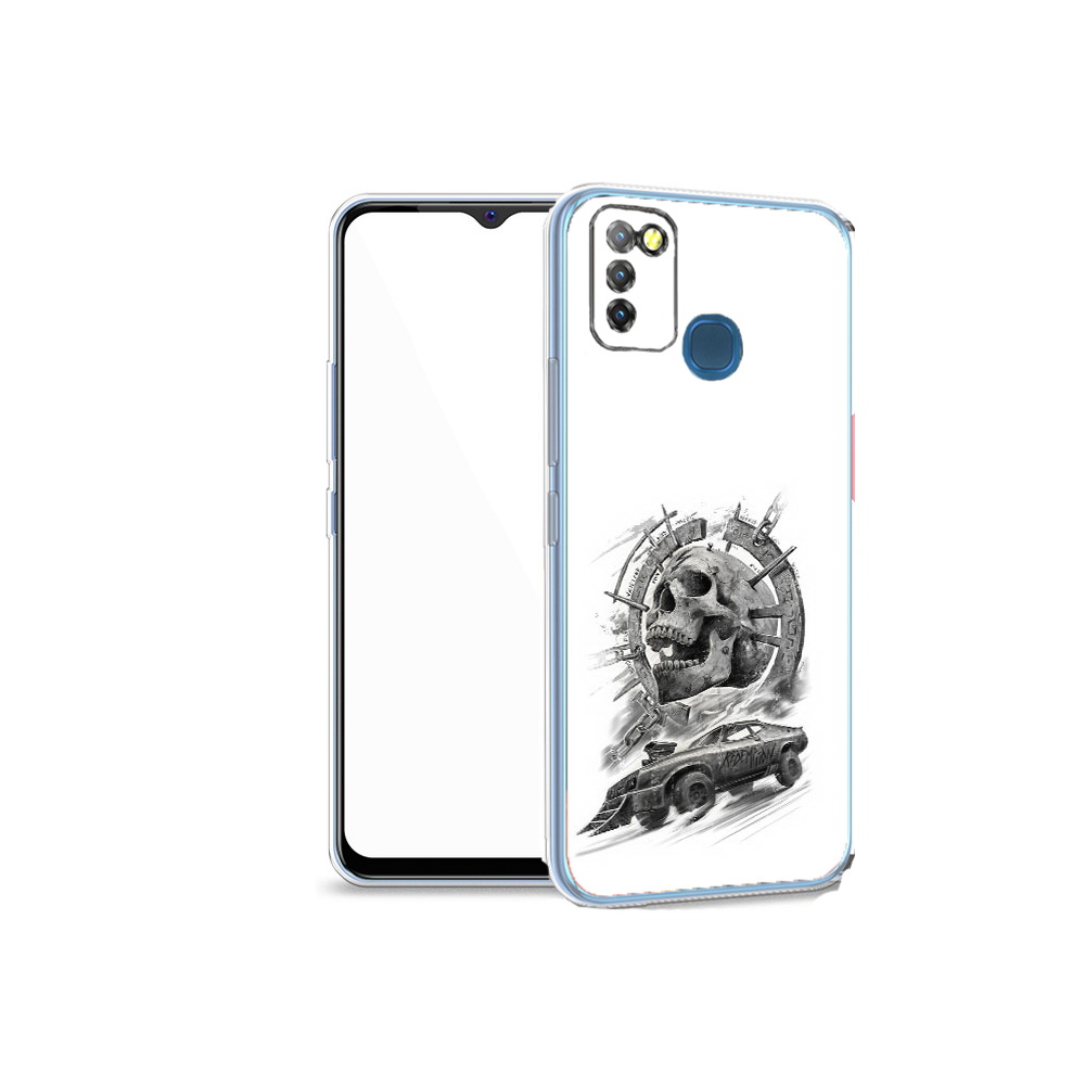 

Чехол MyPads Tocco для Infinix Hot 10 Lite мед макс, Прозрачный, Tocco