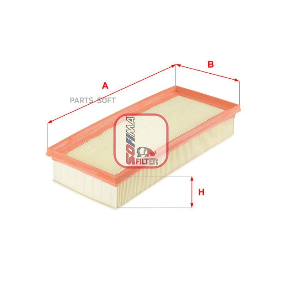 Фильтр Воздушный Mercedes C A205, C C205, C T-Model S205, C W20 1Шт Sofima S3485A