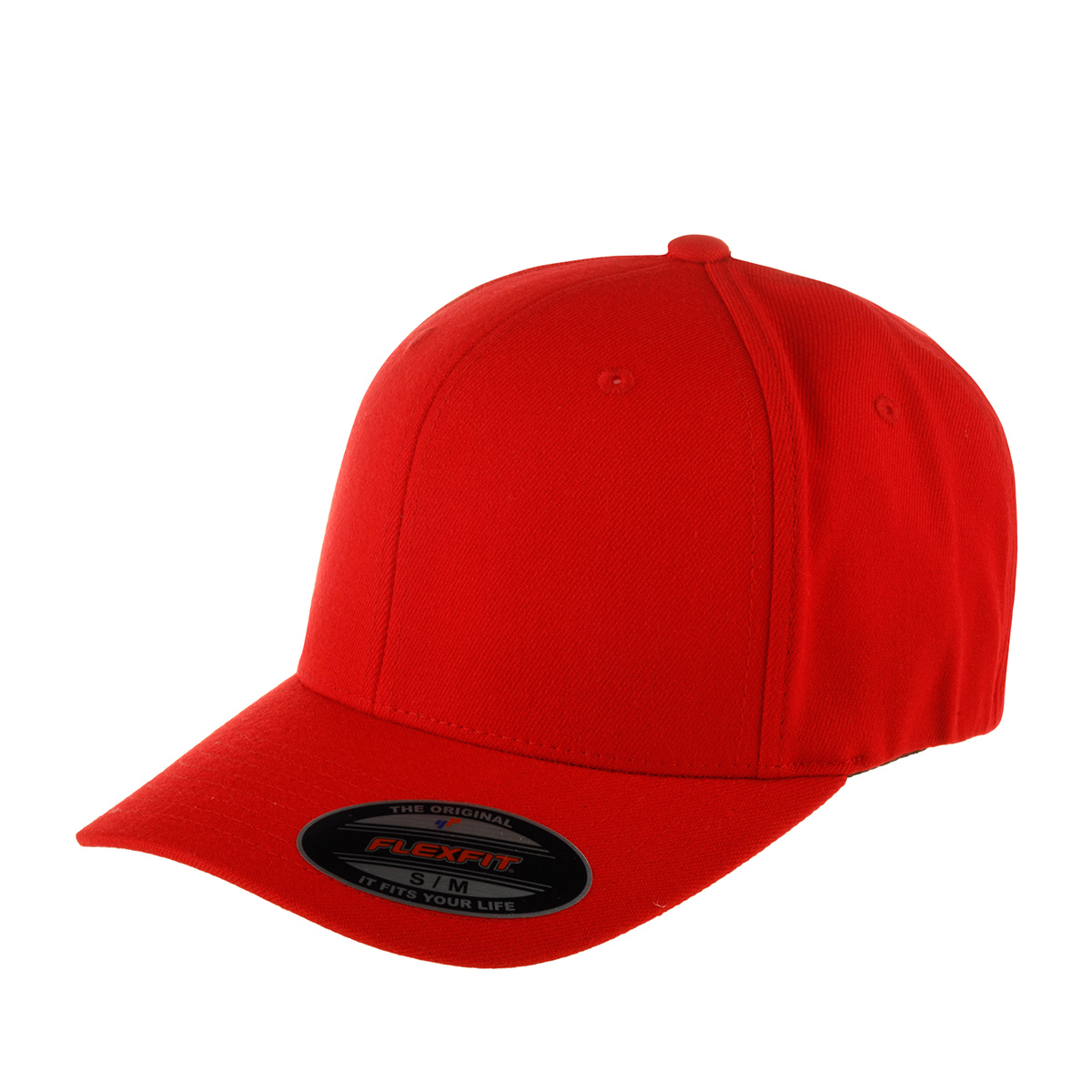 

Бейсболка унисекс FLEXFIT 6477 красная, р.60, Красный, 6477