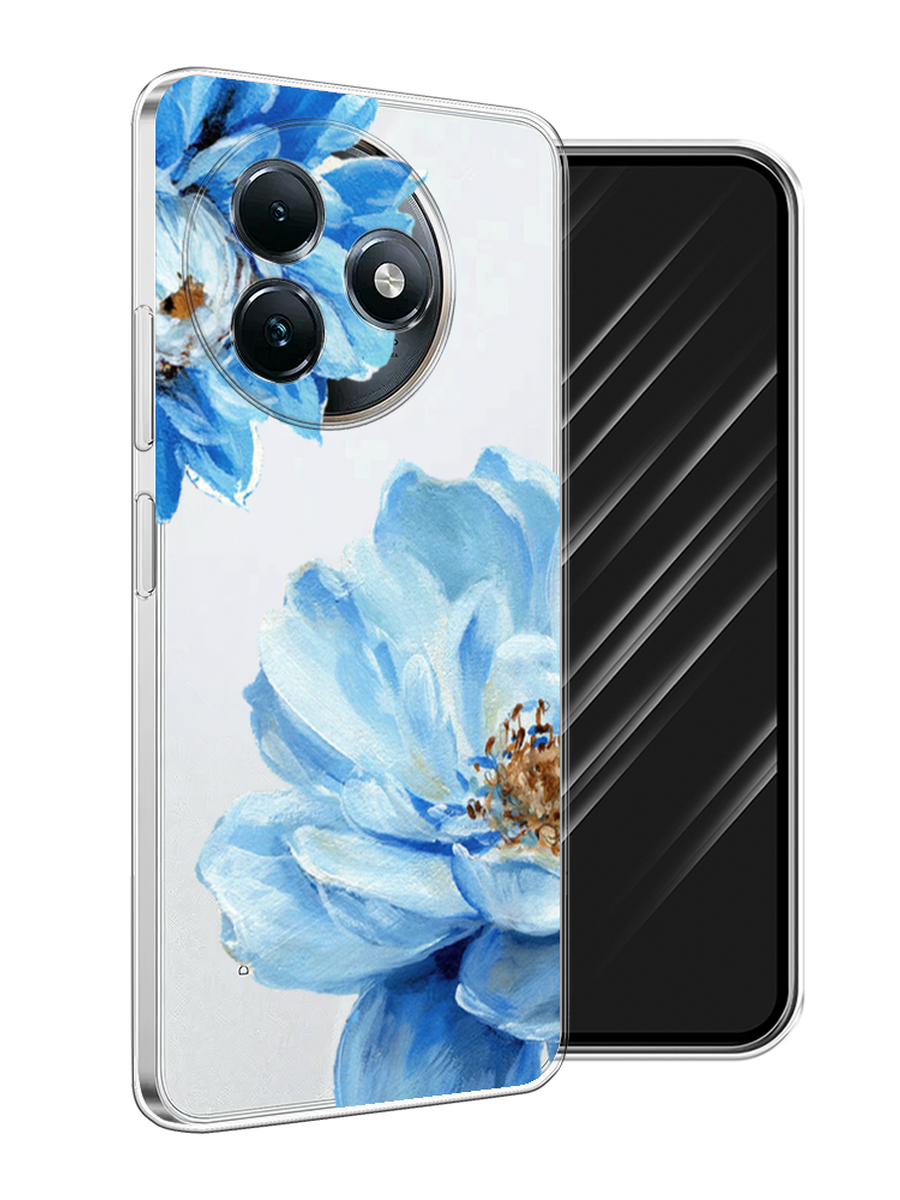 

Чехол Awog на Itel S24 "Голубые клематисы", Голубой, 3202050-1