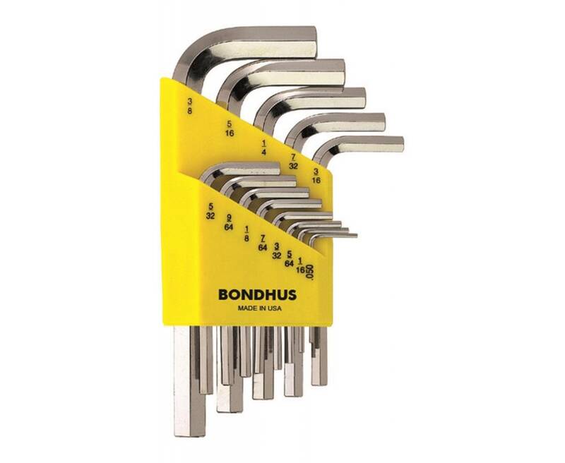 Набор штифтовых ключей HEX Bondhus 16237 13 предметов
