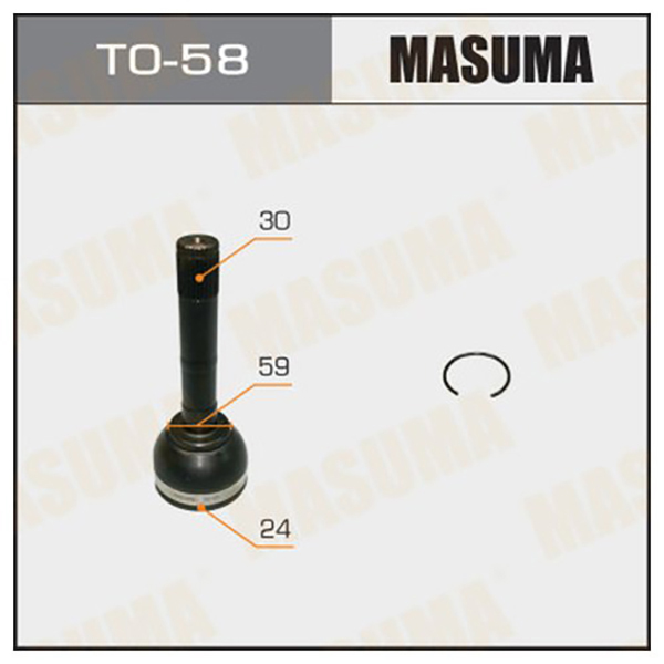 

ШРУС Toyota Land Cruiser 90>01 Masuma TO58