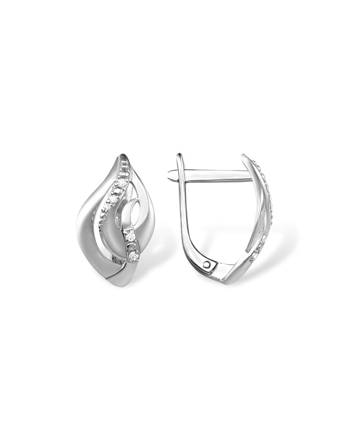 

Серьги из серебра TEO MAORI 81210019579, фианит, 81210019579