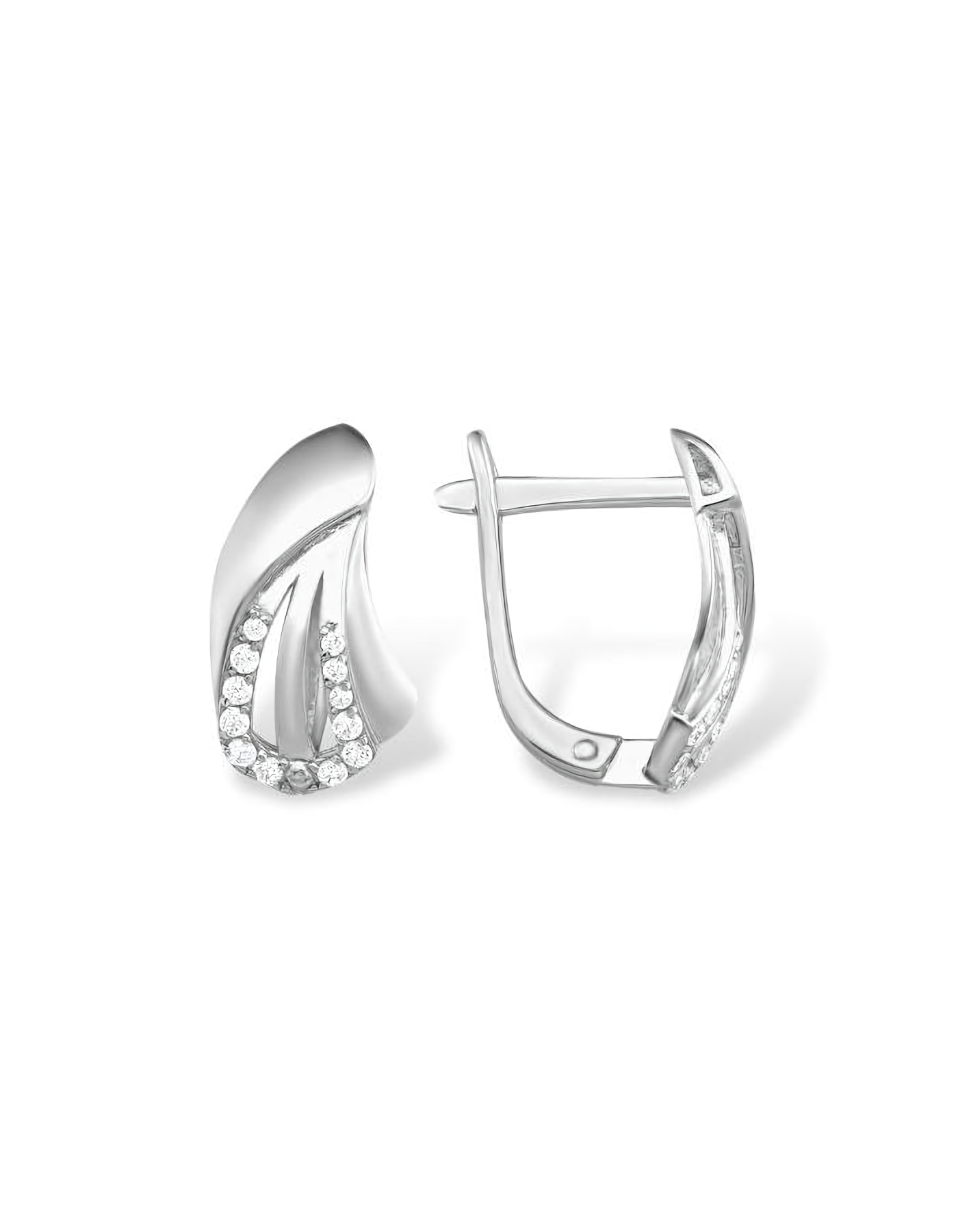 

Серьги из серебра TEO MAORI 81210019637, фианит, 81210019637