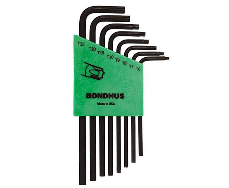 Набор штифтовых ключей TORX Bondhus 31832 8 предметов