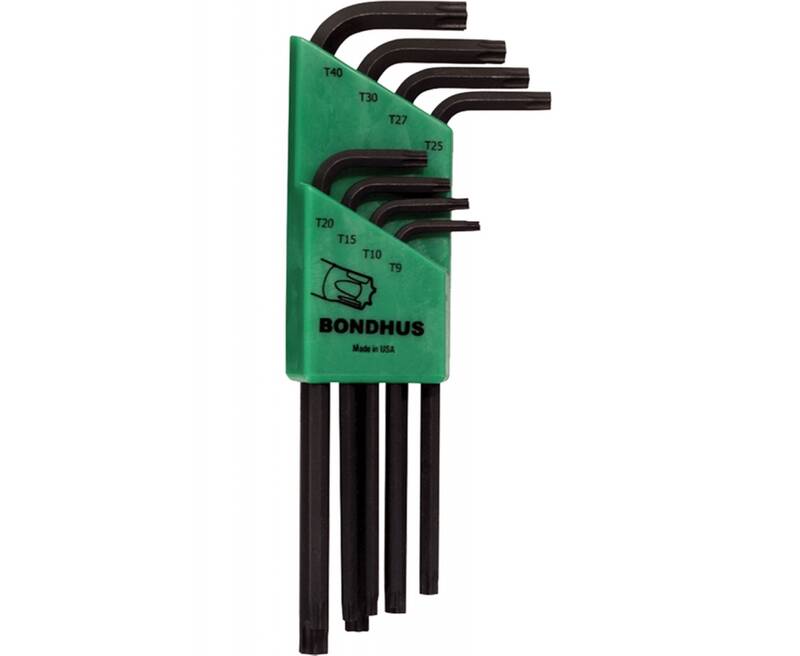 Набор штифтовых ключей TORX Bondhus 31834 8 предметов 3828₽