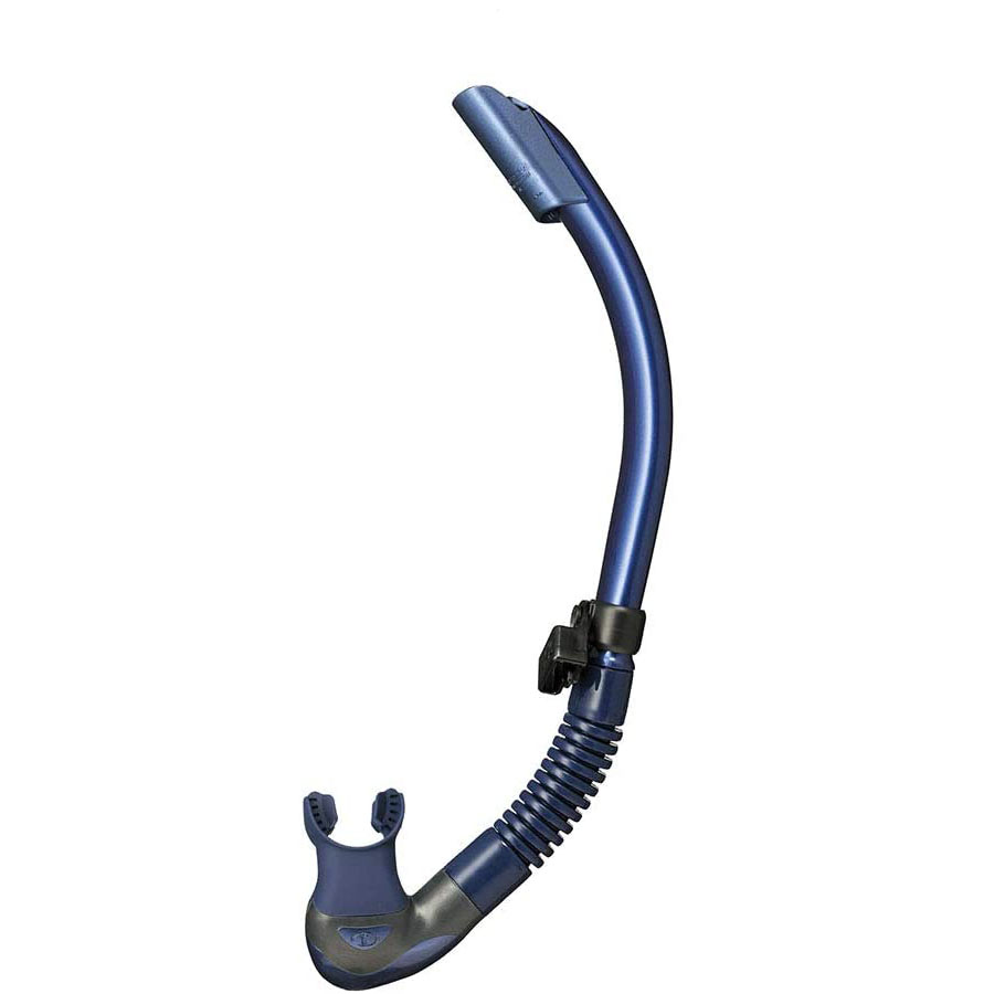 Трубка для плавания Tusa Platina II Hyperdry SP-170 синяя индиго