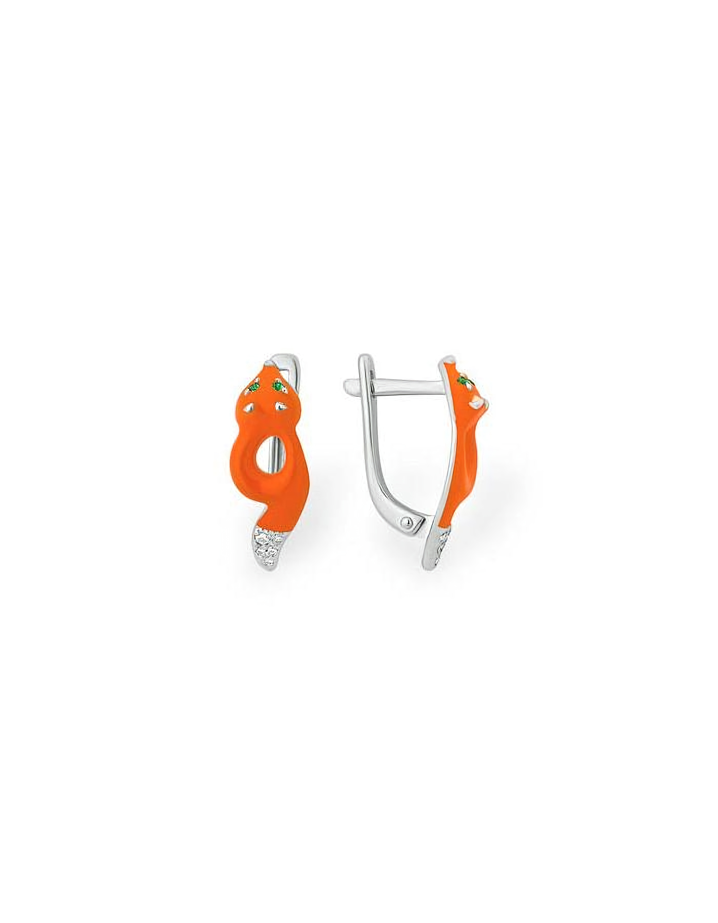

Серьги из серебра TEO MAORI 81210410724-1, фианит, 81210410724-1