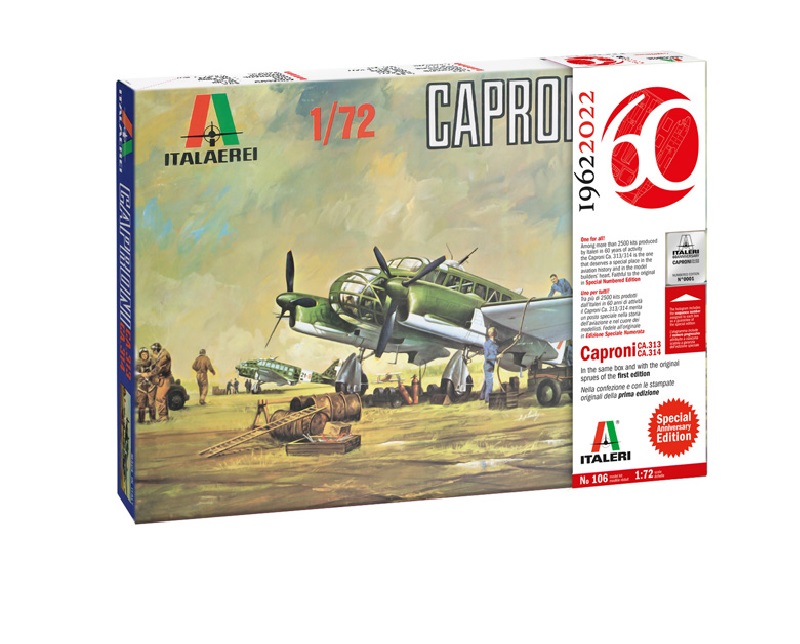 

0106ИТ Самолет CAPRONI CA-313/314 Vintage Lim. Ed. 10013160/011122/3526709, ИТАЛИЯ
