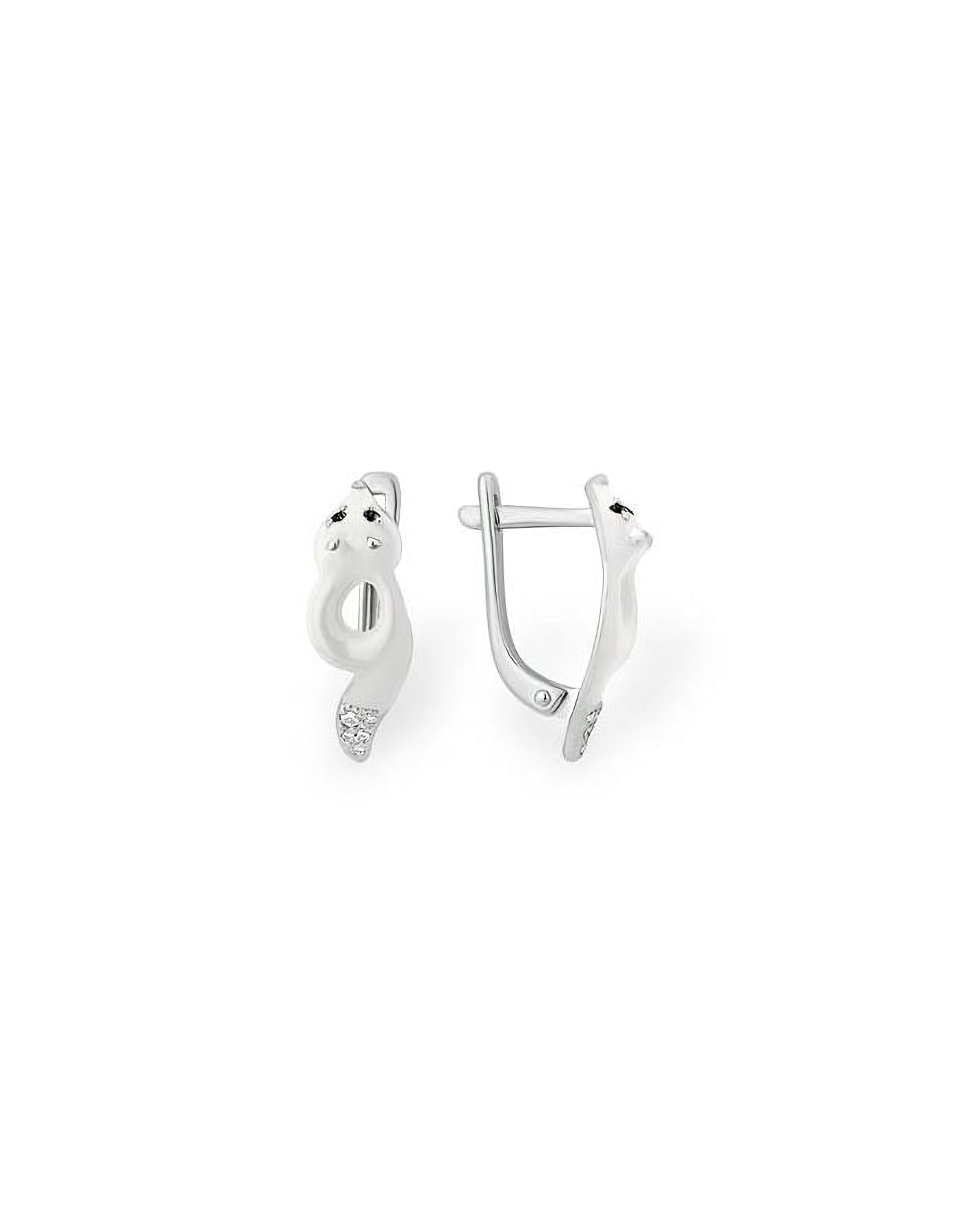 

Серьги из серебра TEO MAORI 81210411237-1, фианит, 81210411237-1