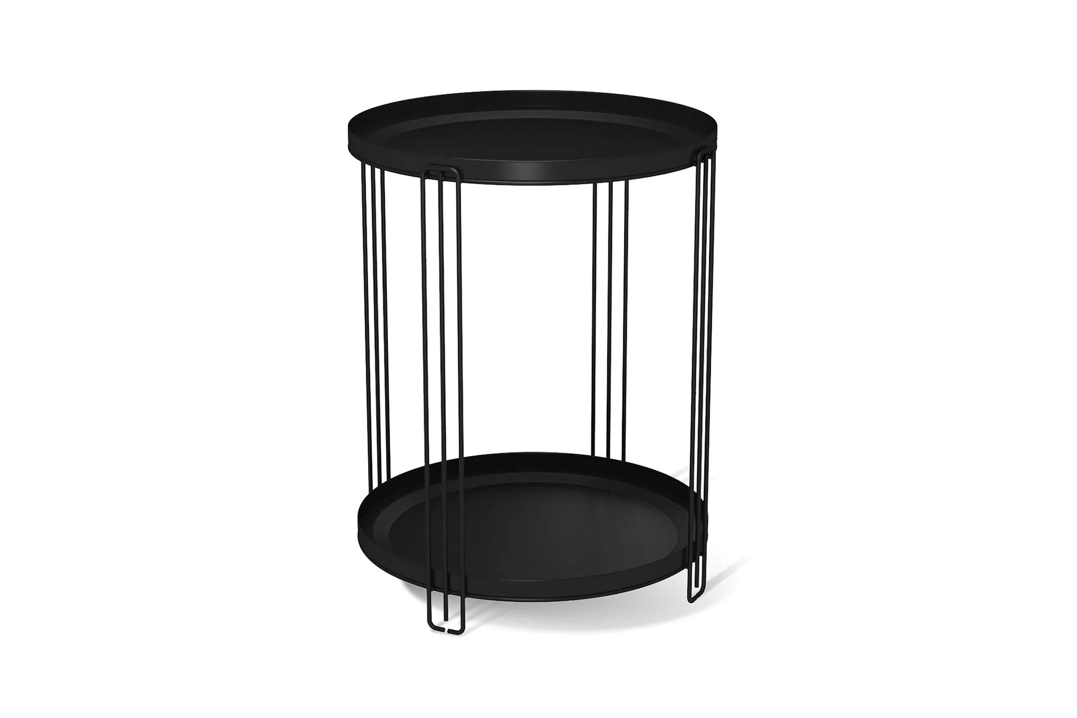 

Стол журнальный НОНТОН SHT-CT31, 36x36x46 см, черный муар, SHT-CT31
