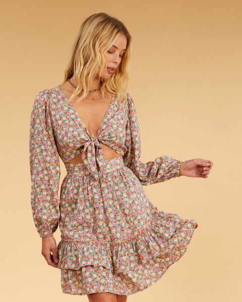

Платье женское Billabong F3DR30-BIF2 бежевое S/8, Бежевый, F3DR30-BIF2