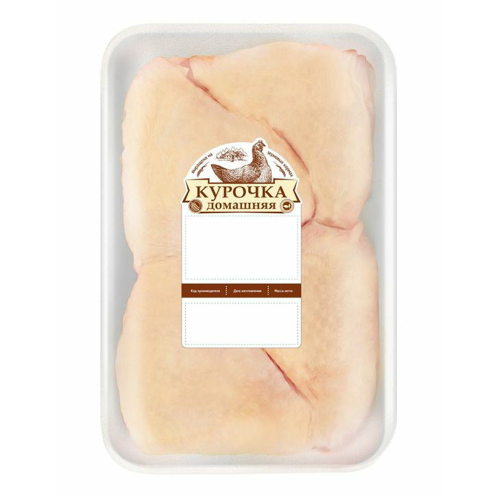 

Бедро цыпленка-бройлера с кожей Благояр домашнее охлажденное