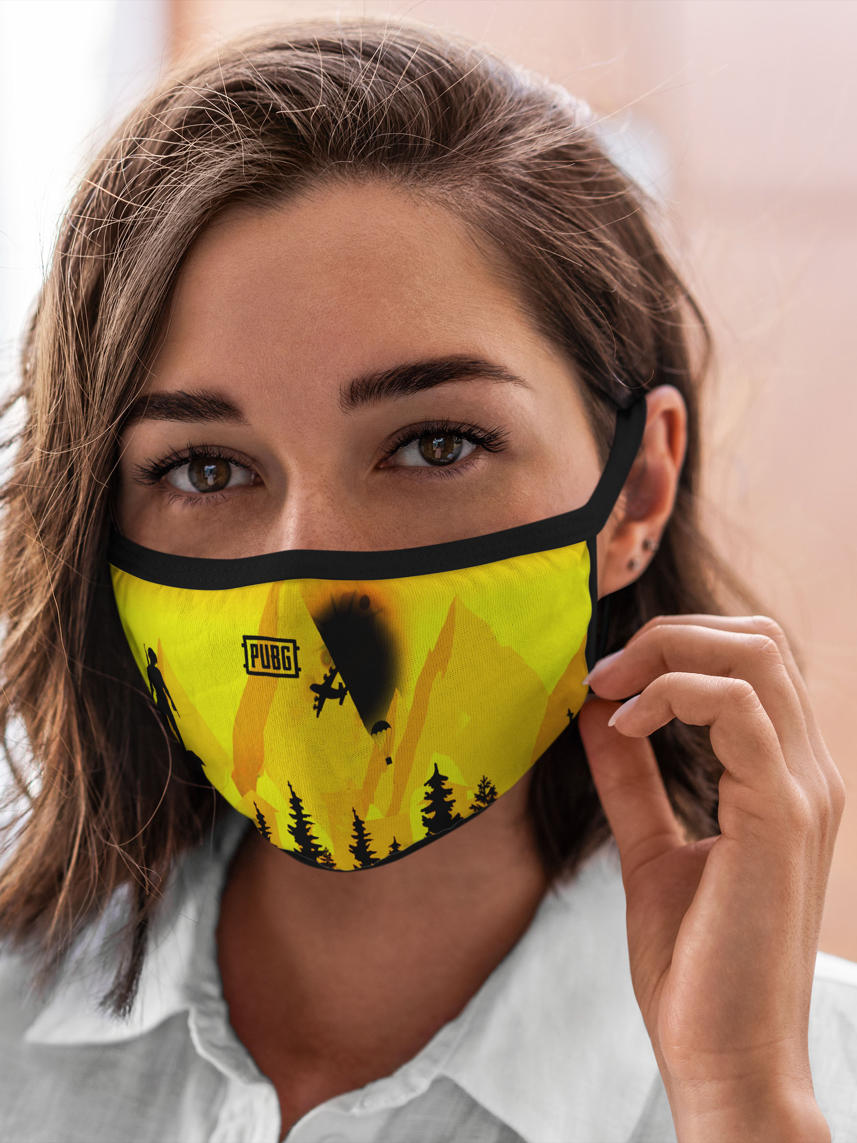 

Многоразовая маска унисекс Burnettie Pubg, Разноцветный, Pubg