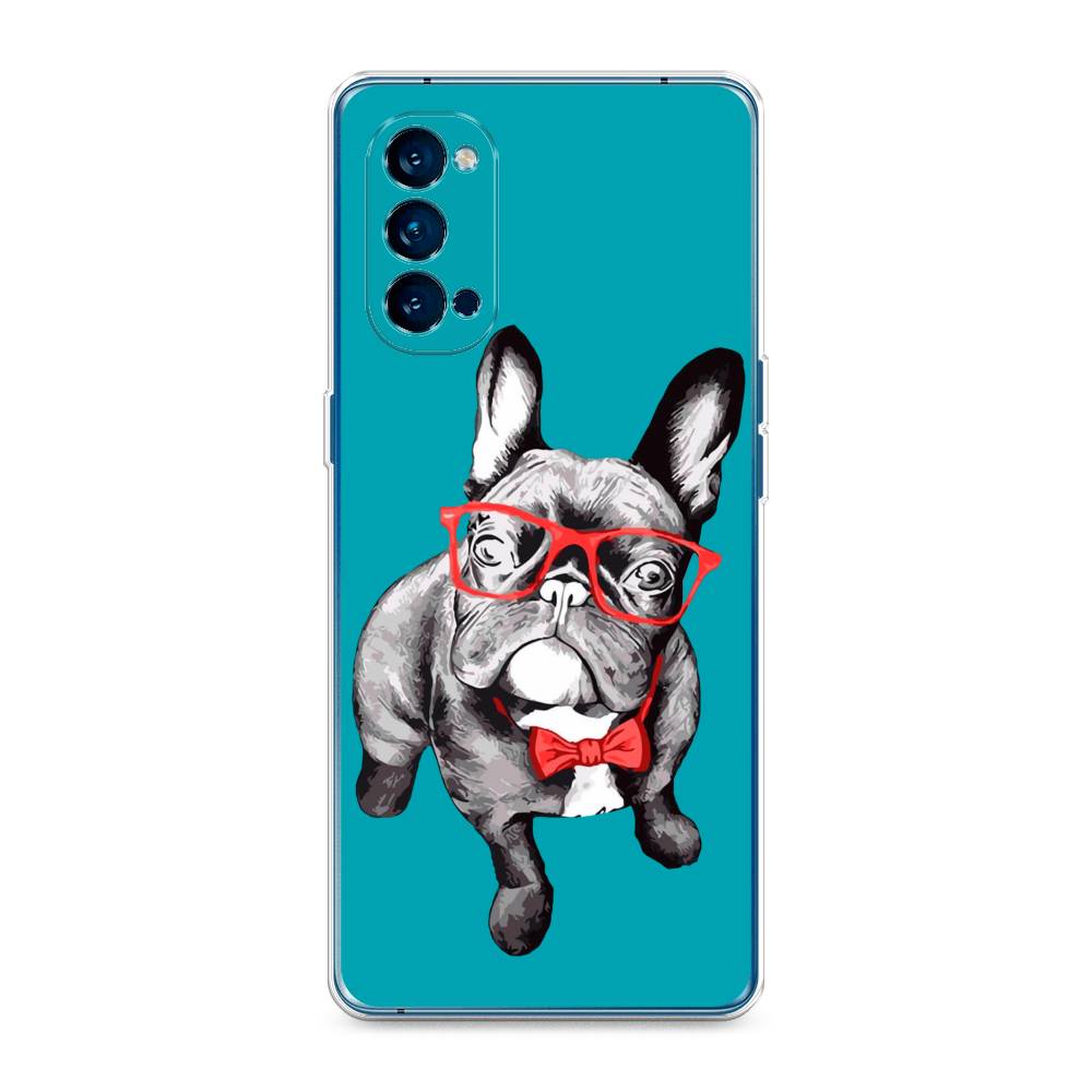

Чехол на Oppo Reno 4 Pro 5G "Французский бульдог", 253750-1