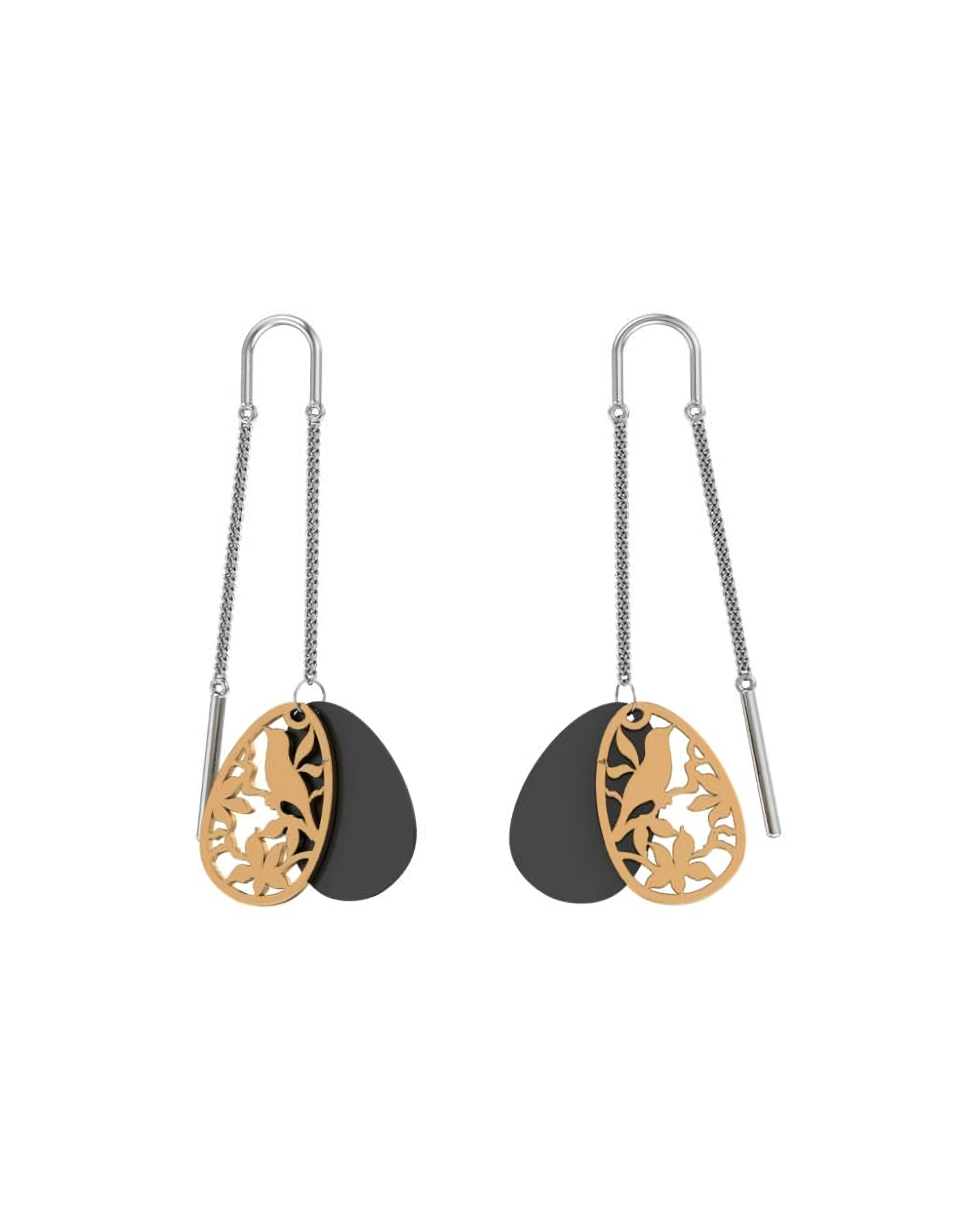 

Серьги продевки из серебра TEO MAORI 80211392-10245, 80211392-10245