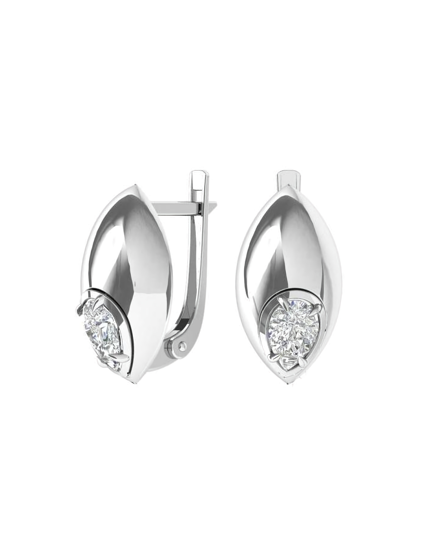 

Серьги из серебра TEO MAORI 82101515-00775, фианит, 82101515-00775