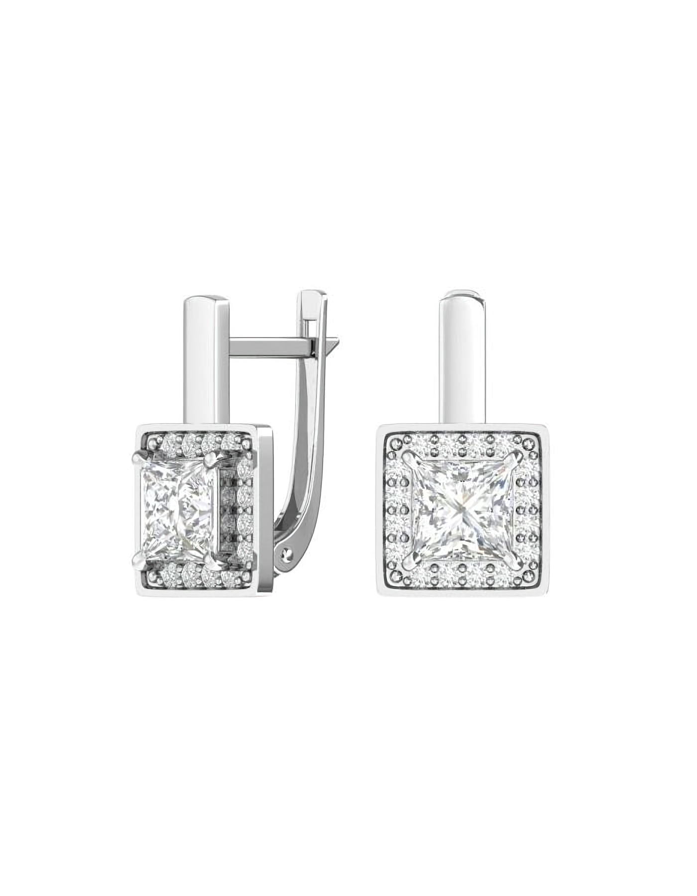 

Серьги из серебра TEO MAORI 82101522-00775, фианит, 82101522-00775