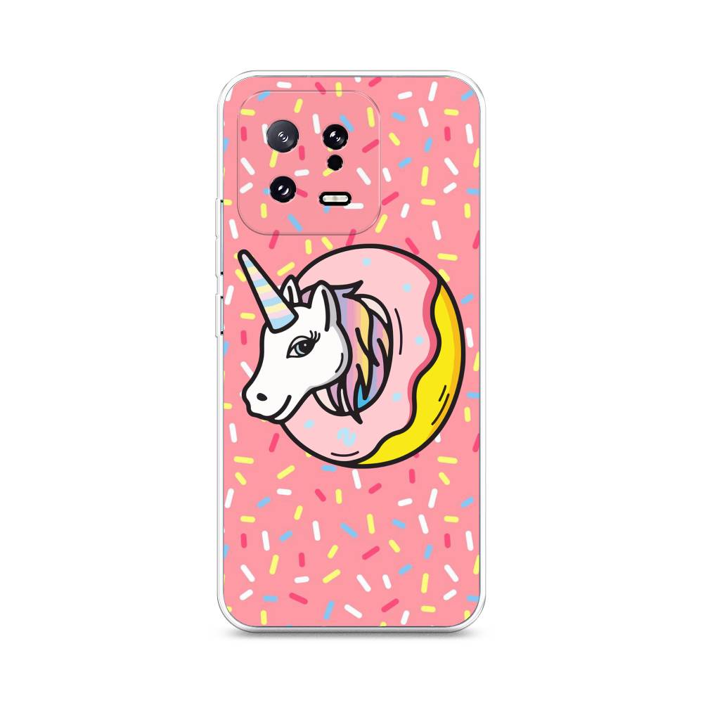 

Чехол Awog на Xiaomi 13 5G "Единорог в пончике", Розовый;желтый;белый, 317250-2