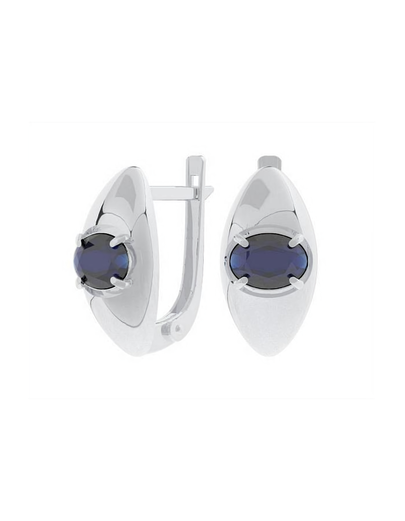 

Серьги из серебра TEO MAORI 82101564-03495, кварц искусственный, 82101564-03495
