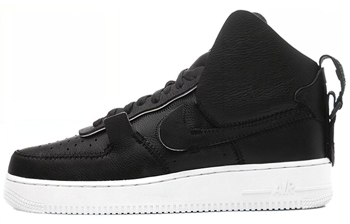 

Кеды унисекс Nike Air Force 1 черные 36 EU, Черный, Air Force 1