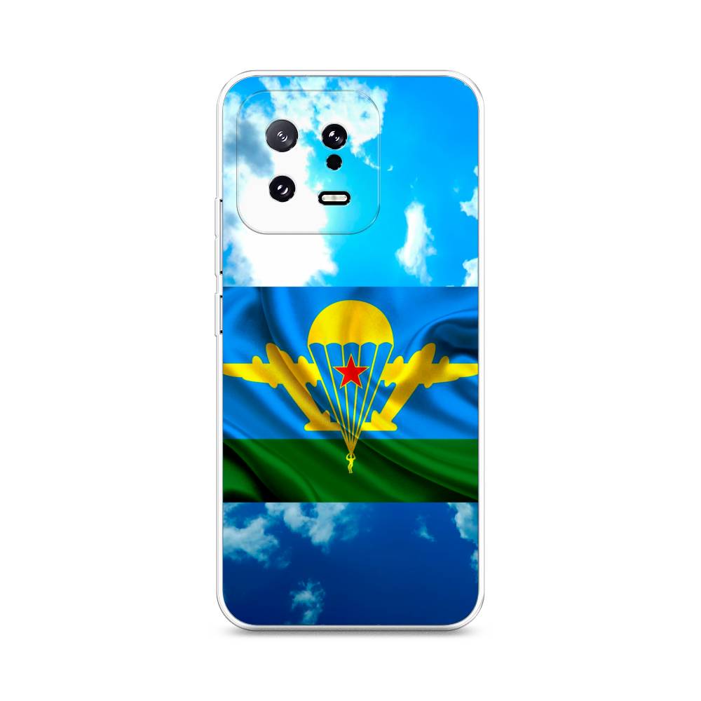 

Чехол Awog на Xiaomi 13 5G "ВДВ флаг в небесах", Синий;зеленый;желтый, 317250-5