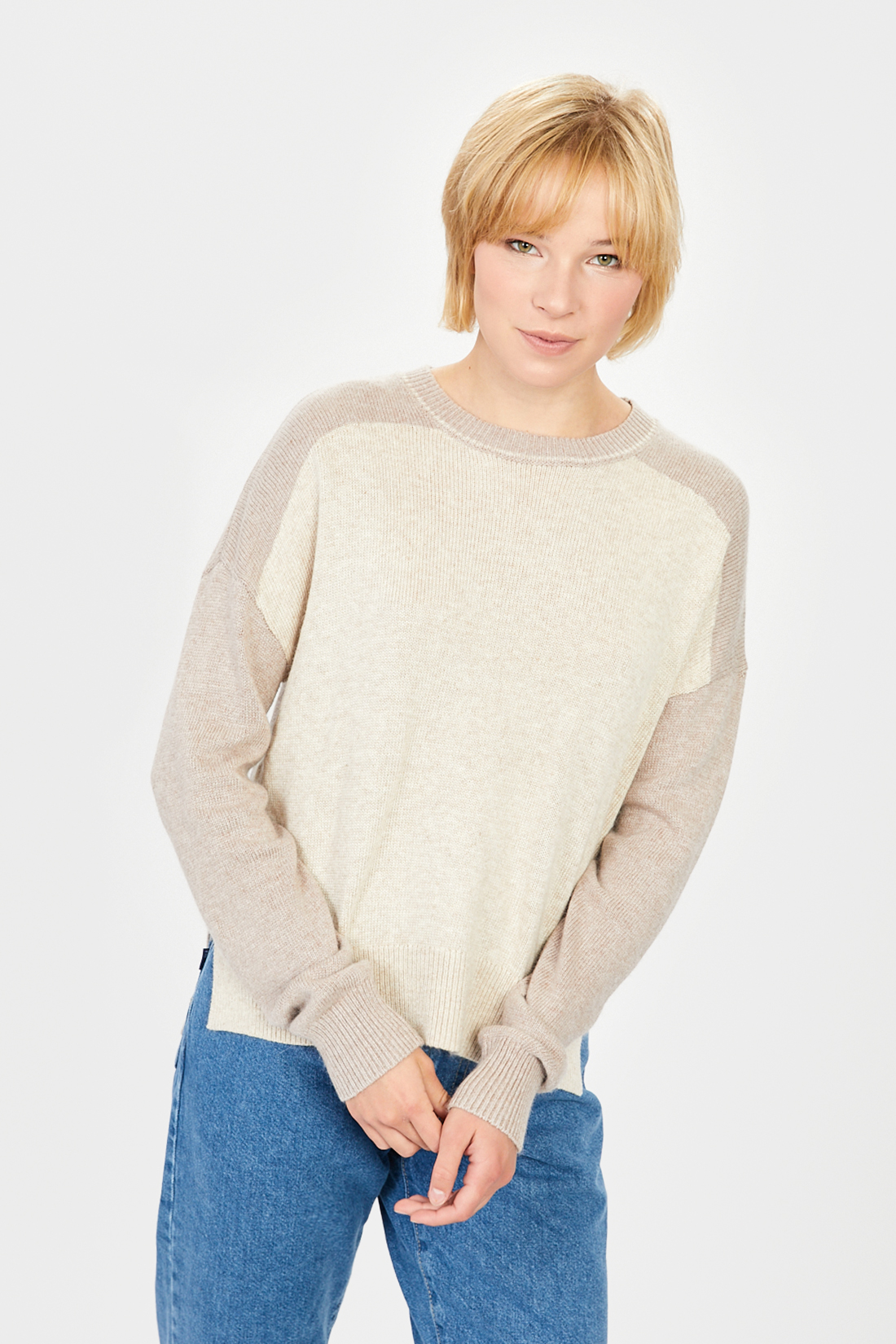 

Джемпер женский baon B131882 бежевый M, B131882