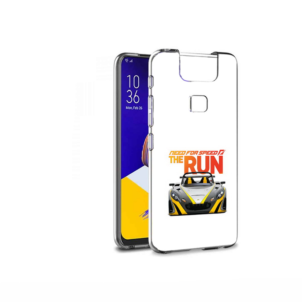 

Чехол MyPads Tocco для Asus ZenFone 6 (ZS630KL) гонка, Прозрачный, Tocco