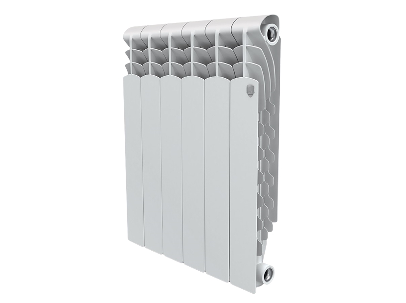 Алюминиевый радиатор Royal Thermo Revolution 350 6 секций белый приспособление для соединения саморезами uniq tool