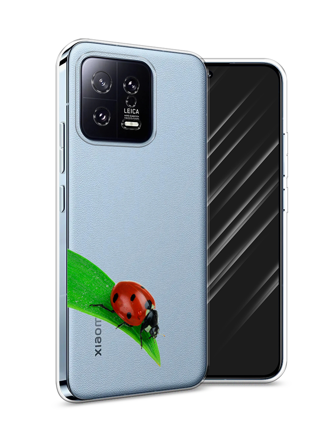 

Чехол Awog на Xiaomi 13 5G "На счастье", Белый;красный;зеленый, 317250-1