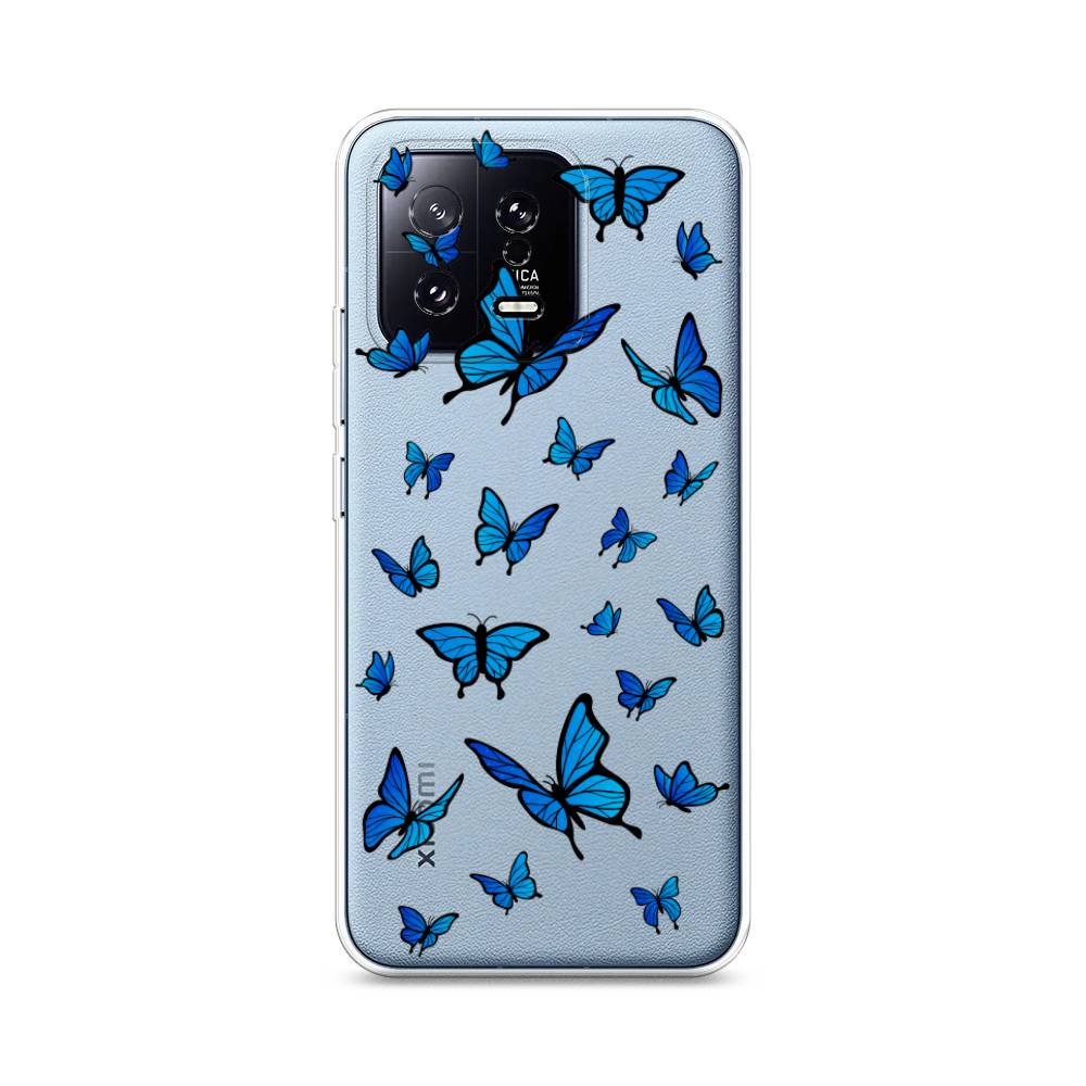 

Чехол Awog на Xiaomi 13 5G "Синие бабочки", Синий;белый, 317250-1