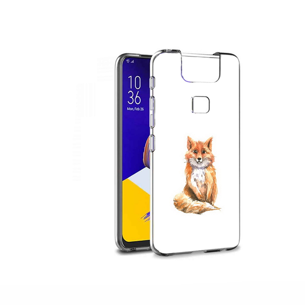 

Чехол MyPads Tocco для Asus ZenFone 6 (ZS630KL) детская лиса, Прозрачный, Tocco