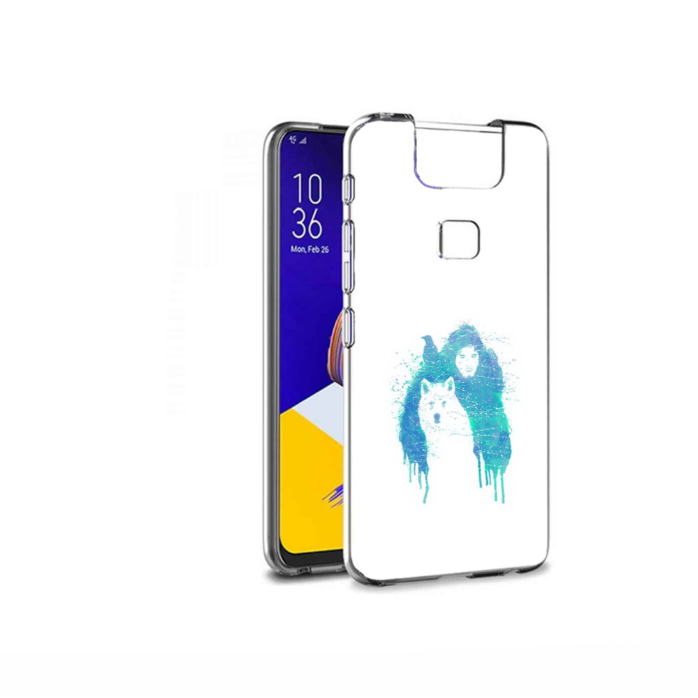 Чехол MyPads Tocco для Asus ZenFone 6 (ZS630KL) джон сноу