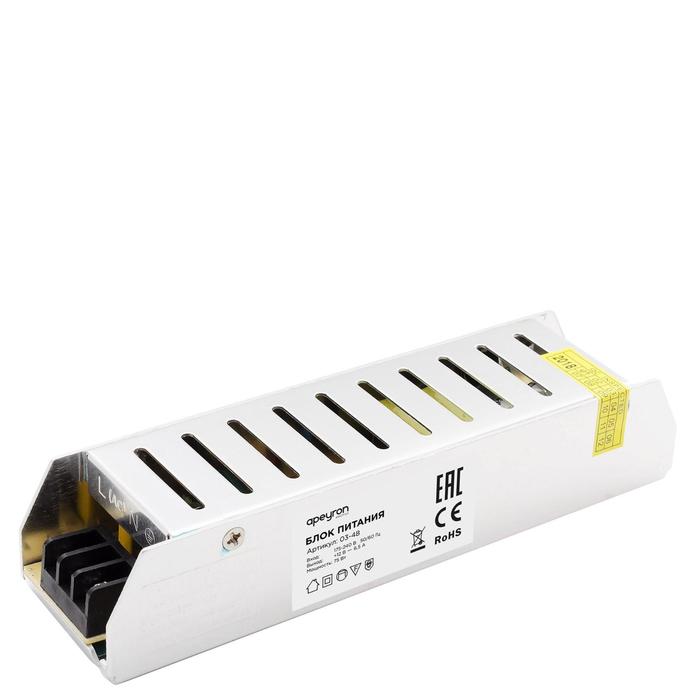 

Блок питания Apeyron Electrics для светодиодной ленты 12 В, 75 Вт, IP20