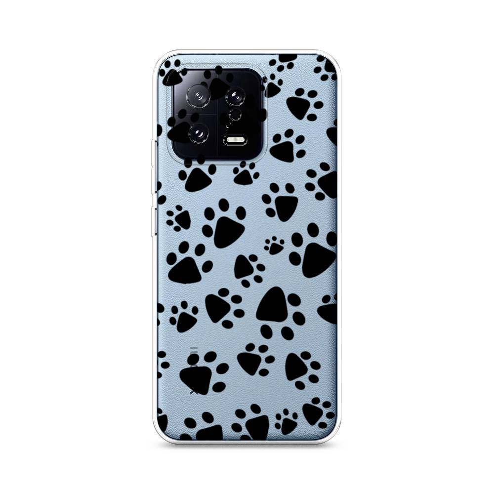 

Чехол Awog на Xiaomi 13 5G "Лапки черные", Черный, 317250-2