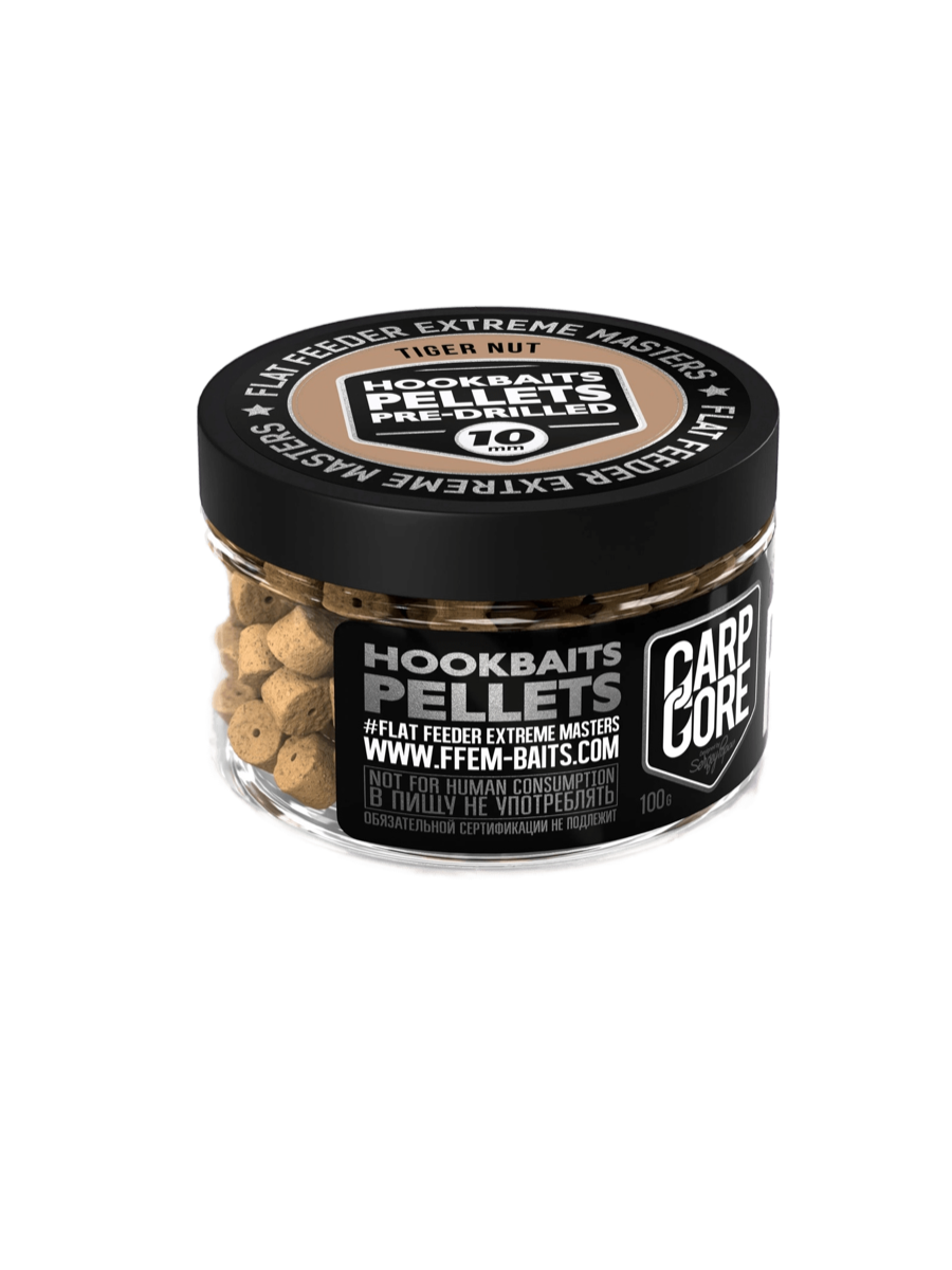 

Насадочный пеллетс FFEM Hookbaits Pellets Tiger Nut 10mm Тигровый орех 100г, Разноцветный, HOOKBAITS_PELLETS_10mm_TigerNut