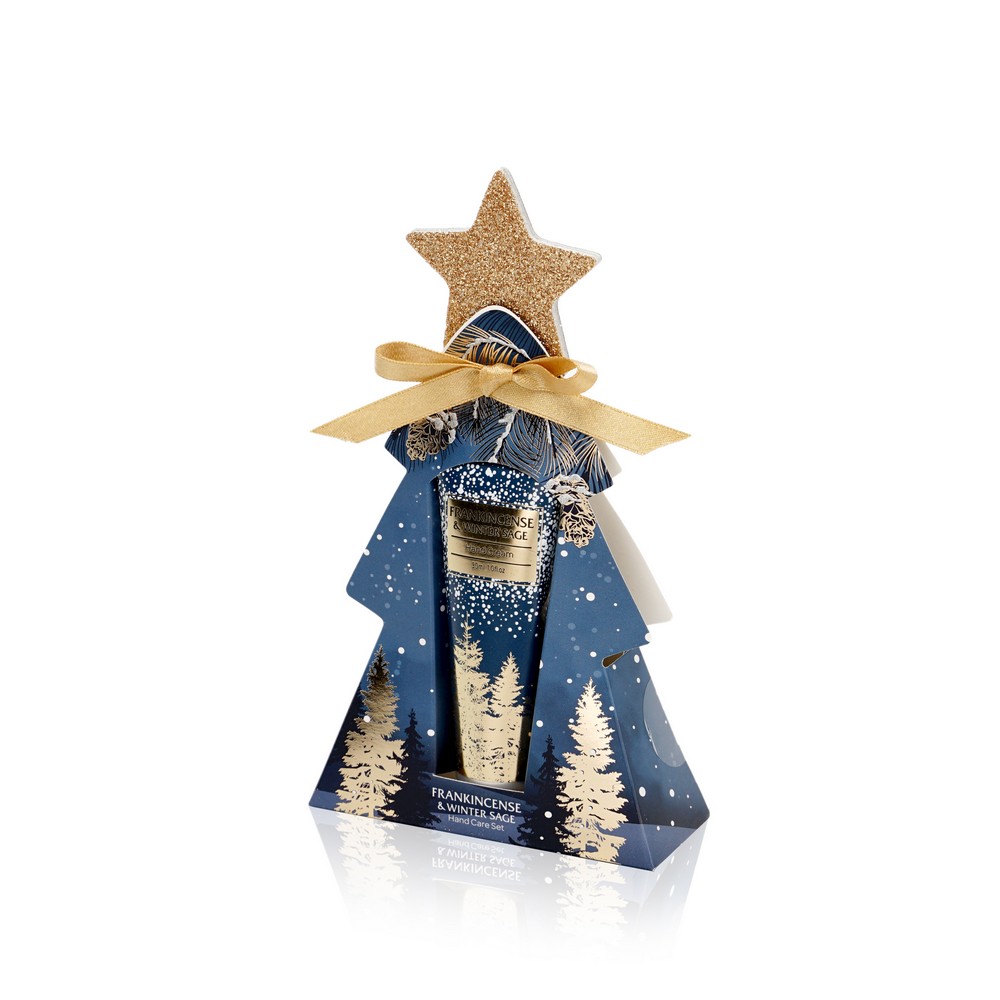 

Подарочный набор Frankincense & Winter Sage : крем для рук, пилочка для ногтей