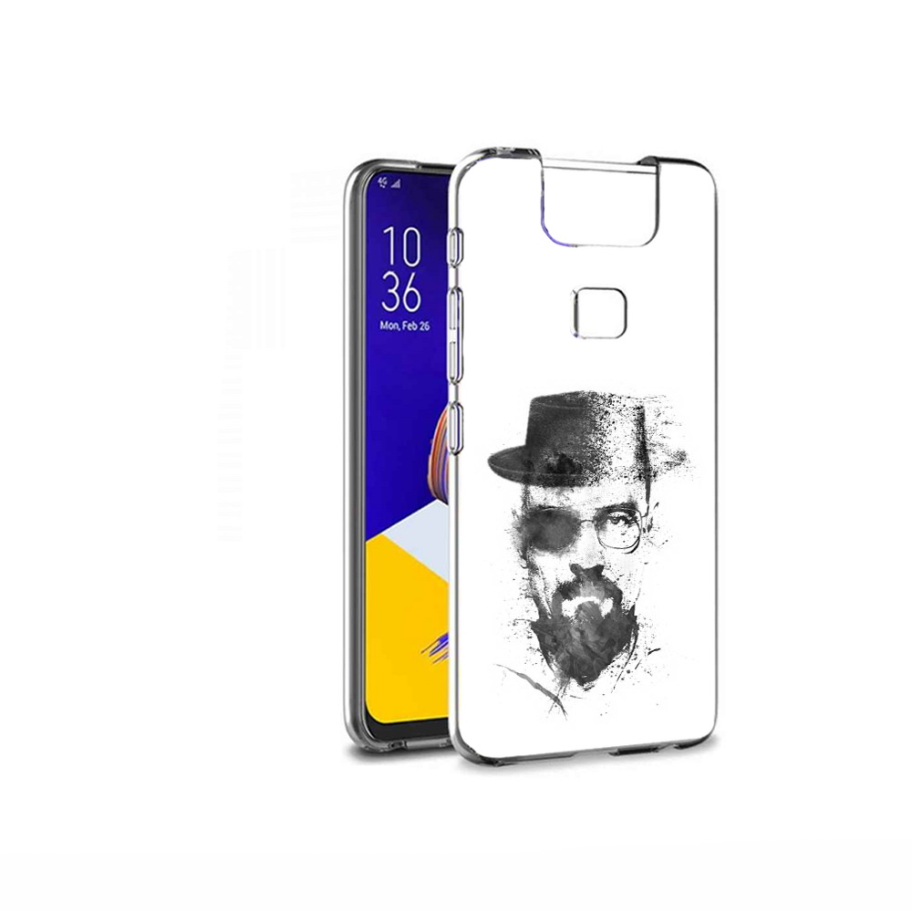 

Чехол MyPads Tocco для Asus ZenFone 6 (ZS630KL) загадочный человек, Прозрачный, Tocco