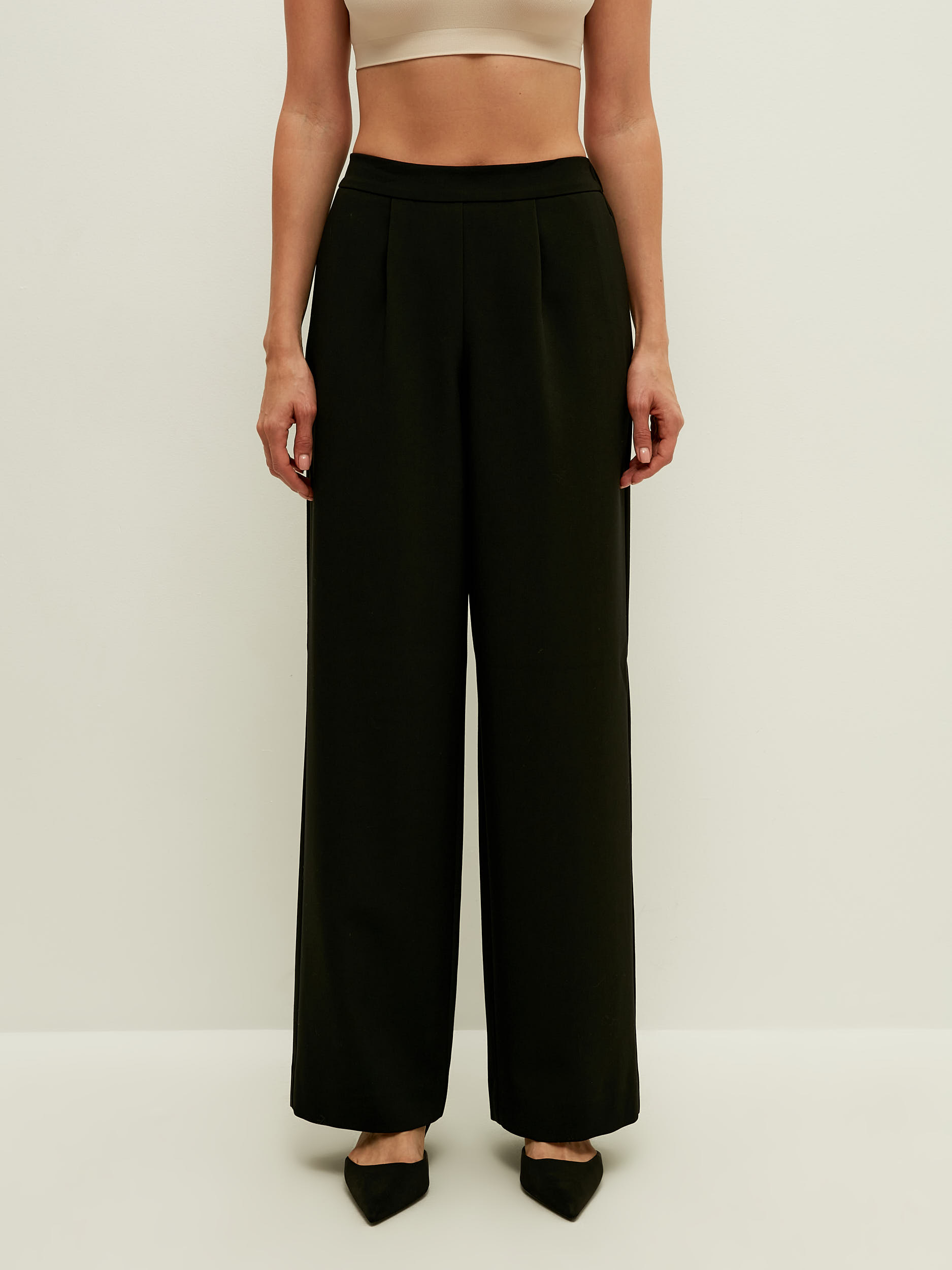 

Брюки женские ZARINA 2368246776-50 черные 2XL, 2368246776-50