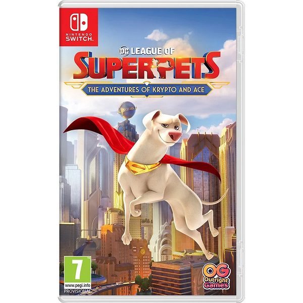 Игра DC League of SuperPets The Adventures of Krypto And Ace (Nintendo Switch)