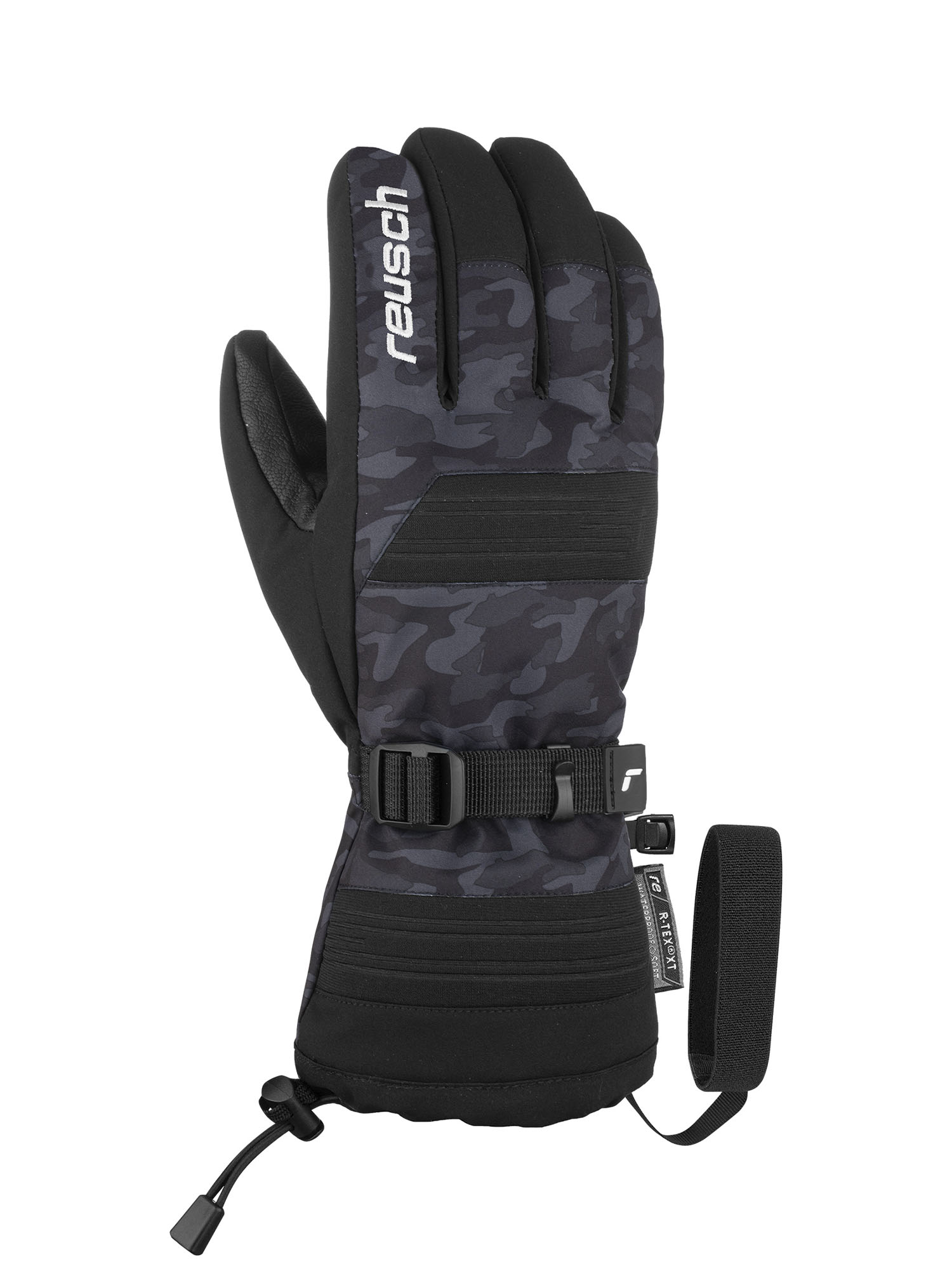 

Перчатки Reusch Couloir R-Tex Xt Dark Camo/Black (Дюйм:10) 2024-25, Серый;черный, Couloir R-Tex Xt