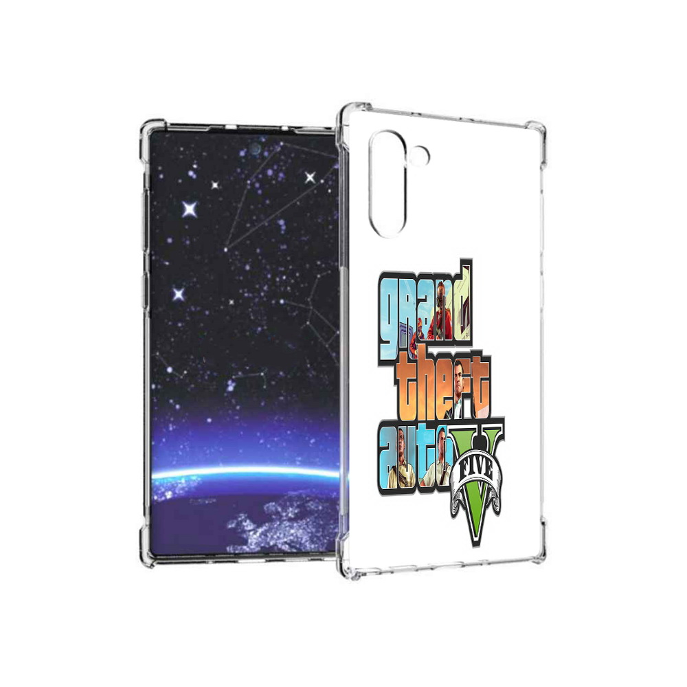 

Чехол MyPads Tocco для Samsung Galaxy Note 10 игра гта (PT135782.511.373), Прозрачный, Tocco