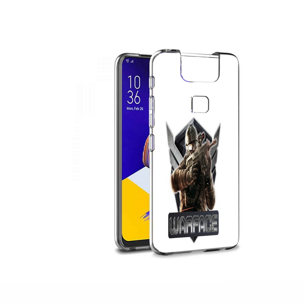Чехол MyPads Tocco для Asus ZenFone 6 (ZS630KL) игра про войну