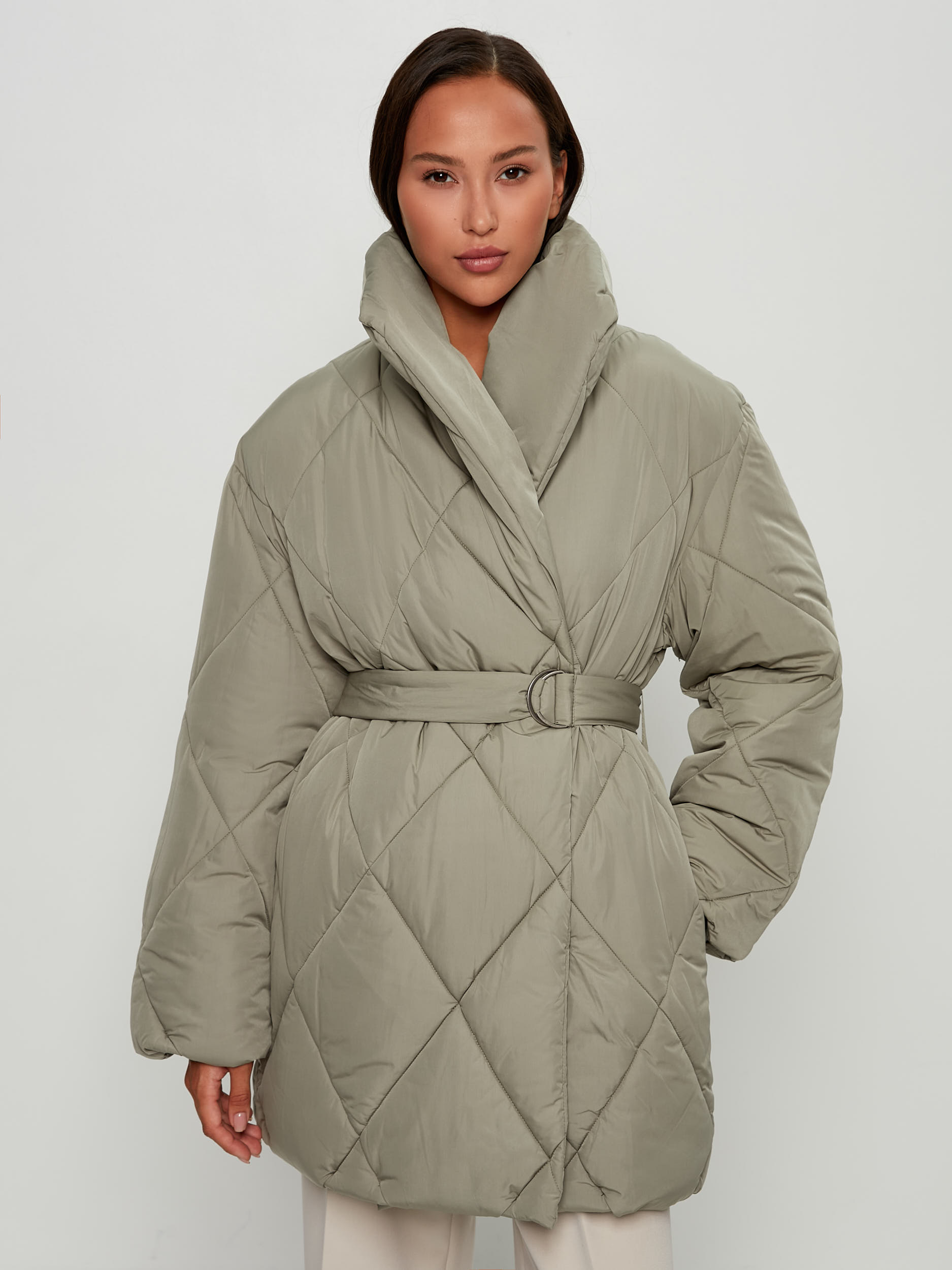 

Куртка женская ZARINA 2460439139-13 серая XL, 2460439139-13