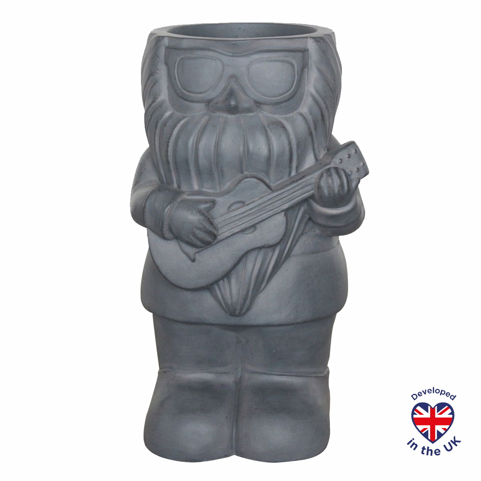 Цветочное кашпо Idealist Lite Гном GNM-THREE-LG-23 6,8 л серый 1 шт.