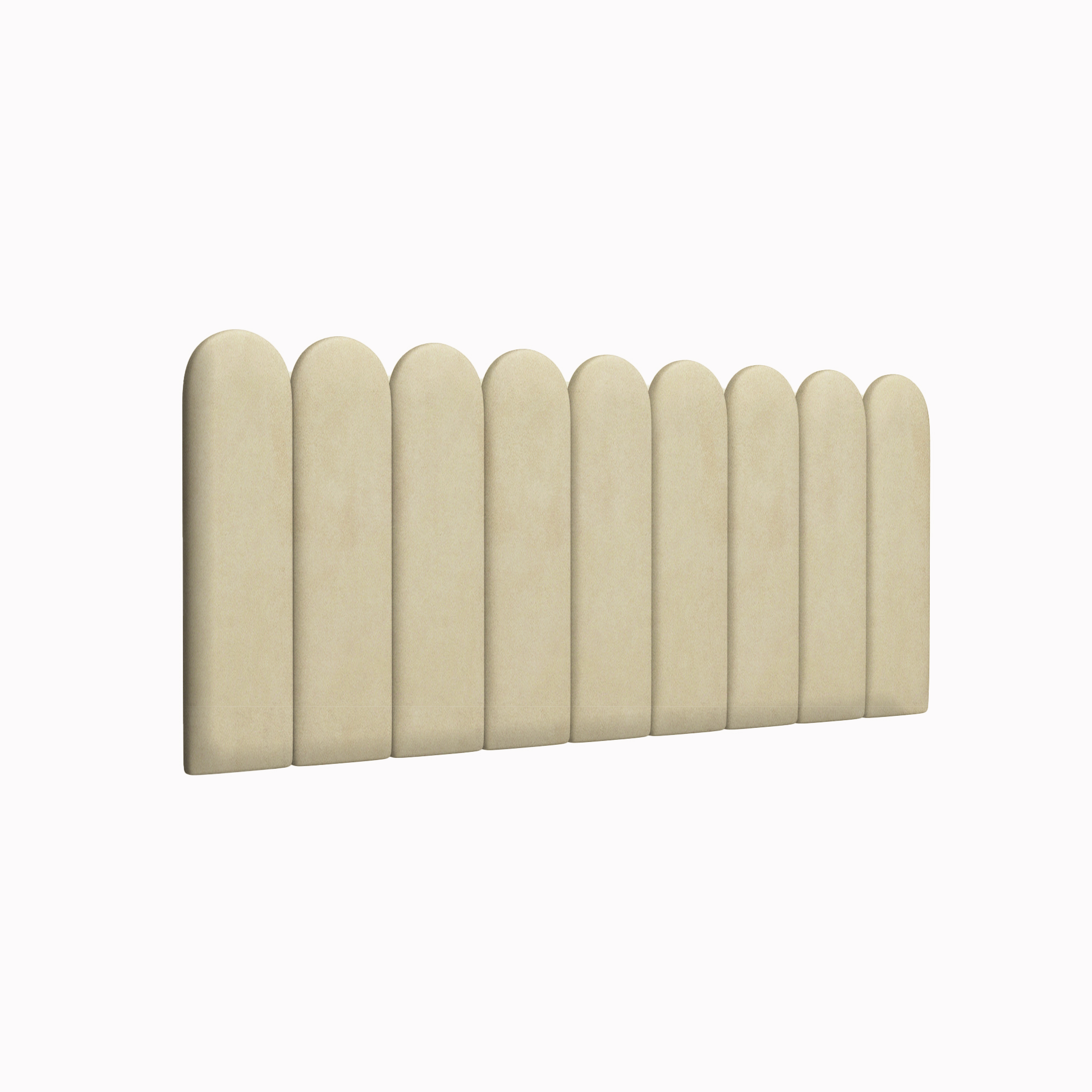 

Прикроватная панель Alcantara Peach 15х60R см 4 шт., Бежевый, KL331560R-4